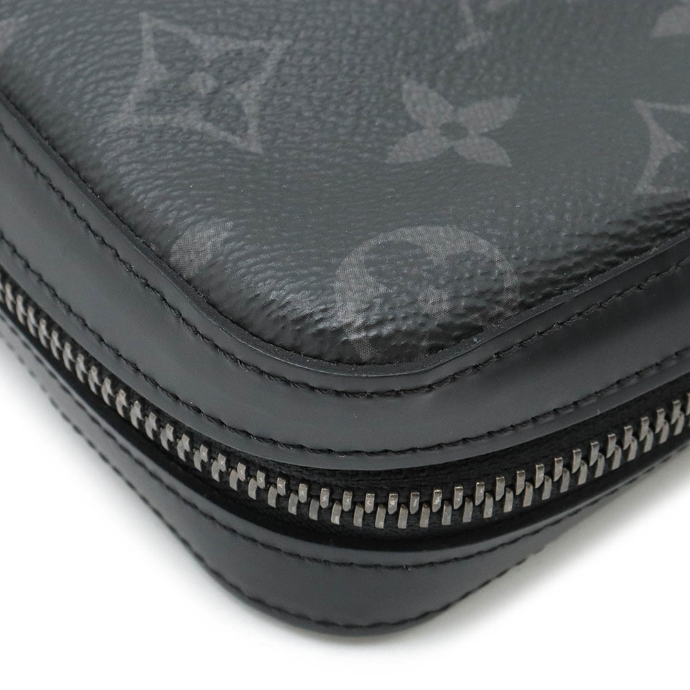 LOUIS VUITTON Louis Vuitton Monogram Eclipse Box Clutch Handbag Second Bag Po... - Picture 4 of 7